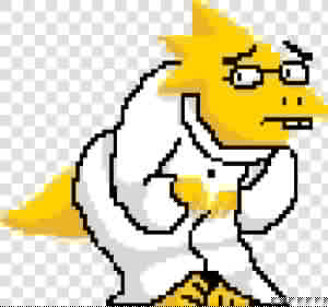 Undertale Alphys Transparent  HD Png Download