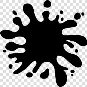 Black Spill  HD Png Download