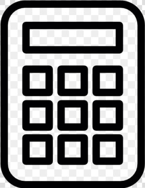 Calculator Computer Icons Calculation Square Area Transparent  HD Png Download