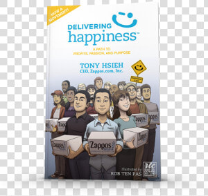 Delivering Happiness Comic   Delivering Happiness  HD Png Download