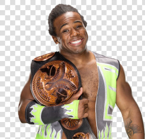 Xavier Woods Wwe Champion  HD Png Download