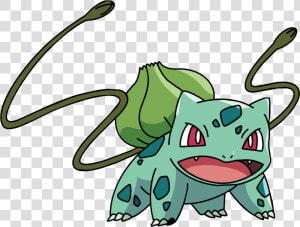 Bulbasaur Using Vine Whip  HD Png Download