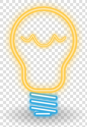 Neon Bulb Clip Arts   Light Bulb Neon Png  Transparent Png