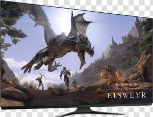 Alienware 55 Oled Gaming Monitor Aw5520qf  HD Png Download
