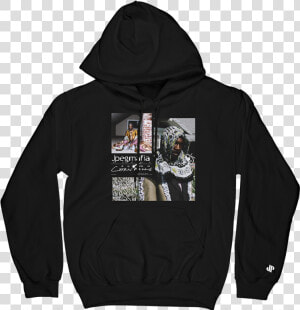 Cornballs Hoodie   Black   G Herbo Ptsd Hoodie  HD Png Download