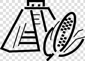 Vector Illustration Of Inca Pyramid Structure Of Worship  HD Png Download