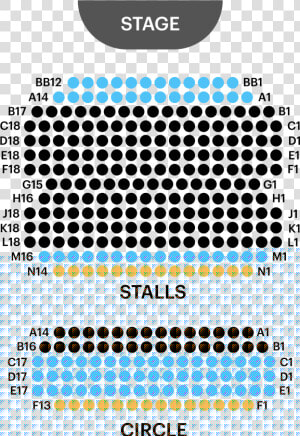 Arts Theatre Seating Plan  HD Png Download