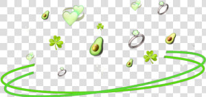  freetoedit  ring  green  sparkle  emoji  crown  halo  HD Png Download