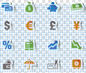 Finance Icon Vector Free Download  HD Png Download