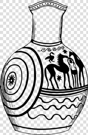 Greek Clipart Rhea   Ancient Greek Art Drawing  HD Png Download