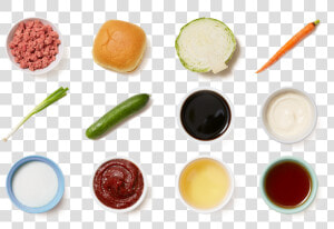 Korean Style Burgers With Marinated Cucumber  amp  Sesame   Superfood  HD Png Download