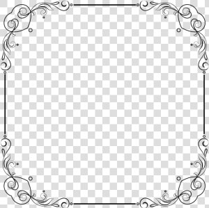 Transparent Background Elegant Border  HD Png Download