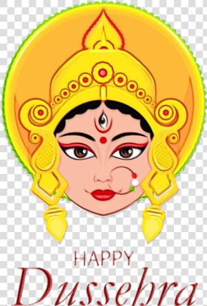 Maa Durga Face Clipart  HD Png Download