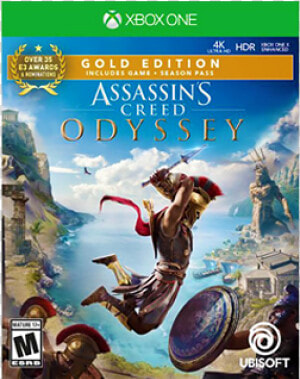 Assassin S Creed Odyssey   Assassins Creed Odyssey Gold Edition Xbox One  HD Png Download