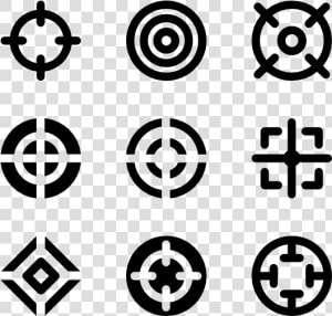 Targets   Shoot Icon  HD Png Download