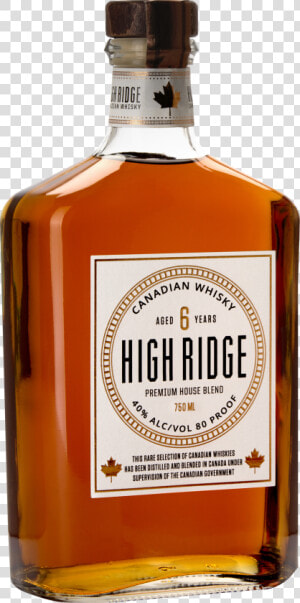 High Ridge Canadian Whiskey   Png Download   High Ridge Canadian Whiskey  Transparent Png