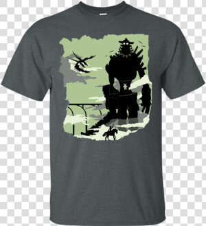 Silhouette Of The Colossus Colossus T Shirt  amp  Hoodie   T Shirt Good Girls Go To Heaven Bad Girls To Carribbean  HD Png Download