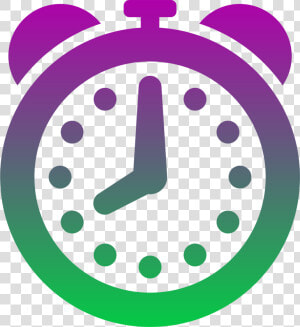Coloured Clock Icons Png   Clock Icon Colourful  Transparent Png