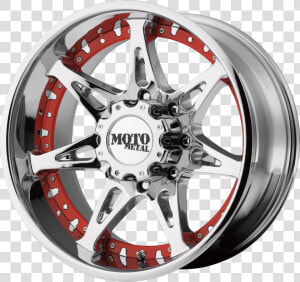 Moto Metal Rims Red  HD Png Download