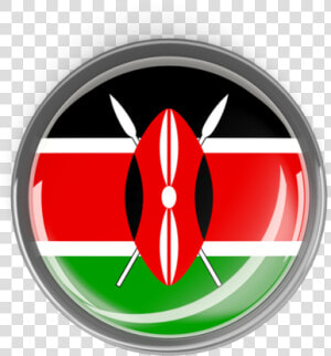 Kenya Flag Round Png  Transparent Png