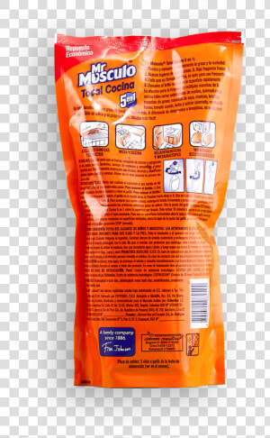 Limpiador Mr Músculo Total Cocina Naranja 5 En   Convenience Food  HD Png Download