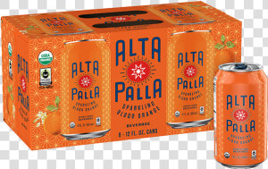 Blood Orange Alta Palla Sparkling Fruit Juice   Caffeinated Drink  HD Png Download