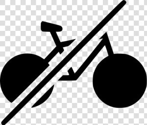 No Bicycle Vehicle Bike Traffic Workout  HD Png Download