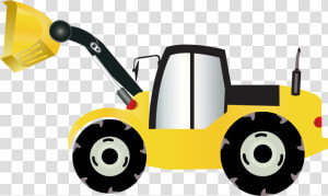 Architectural Engineering Heavy Equipment Construction   Heavy Equipment Transparent Background Backhoe Side  HD Png Download