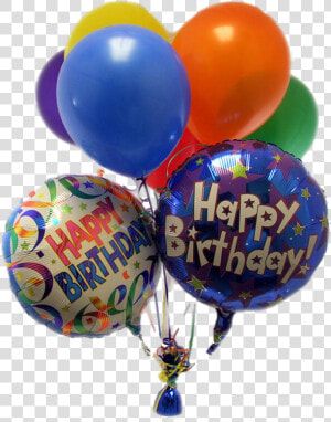 Happy Birthday Balloons Png Pic   Transparent Png Birthday Balloon  Png Download