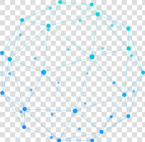 Connected Dots Blockchain  HD Png Download