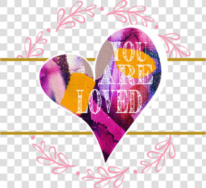 Designing A Valentine S Card Using Monogram Maker   Heart  HD Png Download