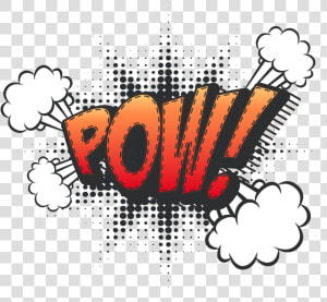 Pow Pow Hit Effect Comic Comics Emetcomics Sticker   Hit Effect Png  Transparent Png