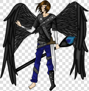 Dark Angel Transparent   Fantasy Angel Art Transparent  HD Png Download