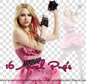 Avril Lavigne Wallpaper Hd Pink  HD Png Download