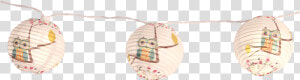 Light Chain Paper Lanterns  HD Png Download
