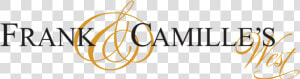 Frank  amp  Camilles Hlogo Black amp gold   Alice  amp  Trixie  HD Png Download