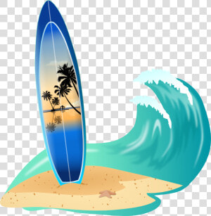 Clipart Hand Surfer   Surfbrett Clipart  HD Png Download