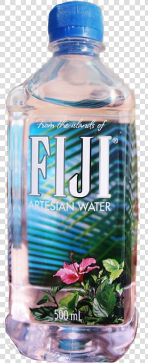 Transparent Fiji Bottle Png   Aesthetic Fiji Water Bottle  Png Download