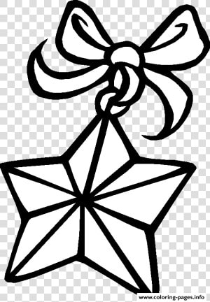 Star Of Bethlehem   Printable Christmas Star Coloring Page  HD Png Download