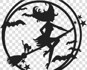 Moon Clipart File   Witches Night Out Clipart  HD Png Download
