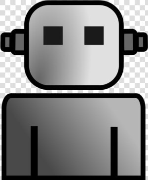 Bot Black And White  HD Png Download