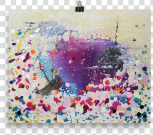 The Day I Called The Sky Elephants Fine Art Print   Painting  HD Png Download