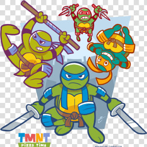 28 Collection Of Ninja Turtle Pizza Clipart   Kartun Ninja Turtle  HD Png Download