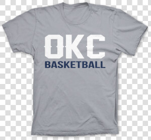 Okc Basketball Mock   T Shirt  HD Png Download