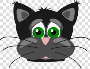 Funny Cat Png   Angry Cat Face Cartoon  Transparent Png