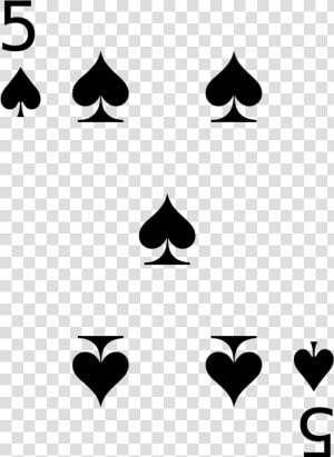 4 Of Spade Card  HD Png Download