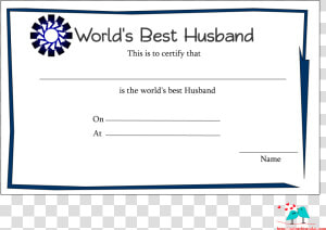 Transparent Certificate Clipart   Coloring Pages For Husband  HD Png Download