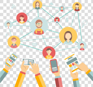 Blockchain Services   Building A Social Media Profile  HD Png Download