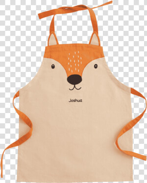 Personalised Child S Apron  Mr Fox   Apron  HD Png Download