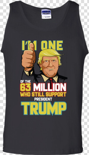 I M One Of The 63 Million Who Still Support President   Active Tank  HD Png Download